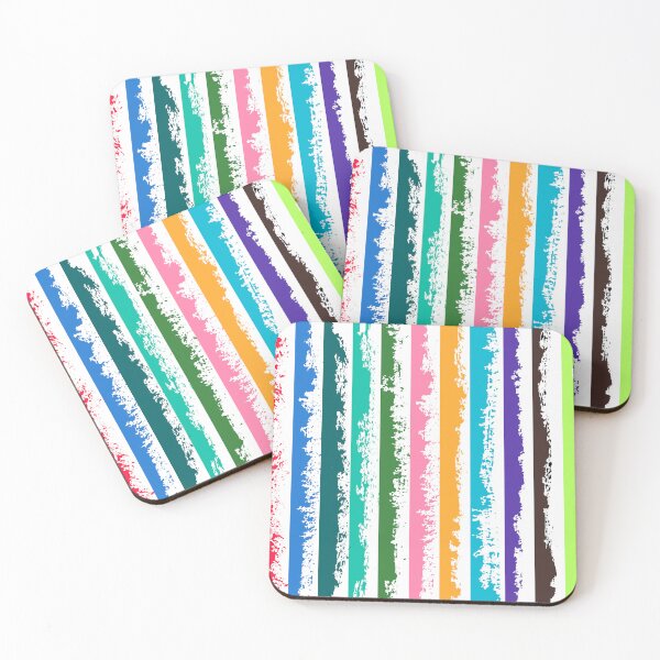 Item preview, Multicolored Vertical Stripes designed and sold by risingrocket.