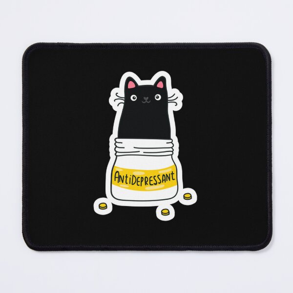 Item preview, antidepressant cat designed and sold by stokesk391.