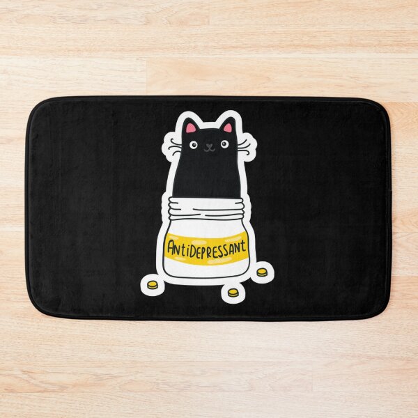 Item preview, antidepressant cat designed and sold by stokesk391.