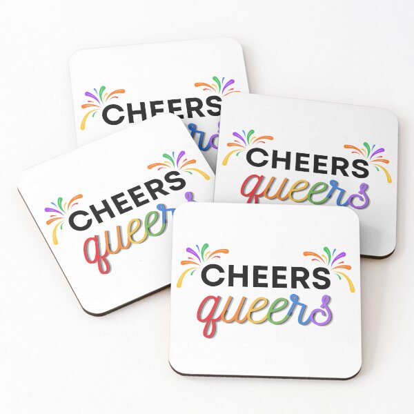 Item preview, Cheers queers designed and sold by wordsup.