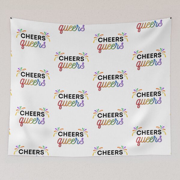 Item preview, Cheers queers designed and sold by wordsup.