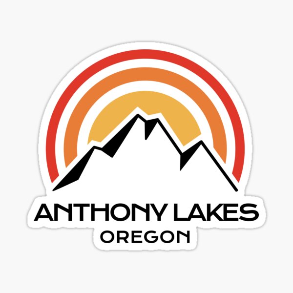 "Anthony Lakes Oregon Sun Anthony Lakes Mountain Resort" Sticker for