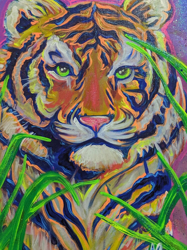Thumbnail 4 of 4, iPhone Case, Tiger designed and sold by Rabbitwhole.