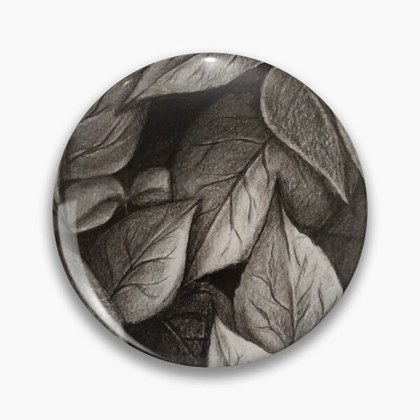 Artikelvorschau, Leaves in grey entworfen und verkauft von sanartworks.