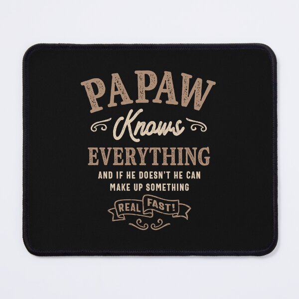 Item preview, Mens Papaw Knows Everything Funny Father's Day designed and sold by cidolopez.