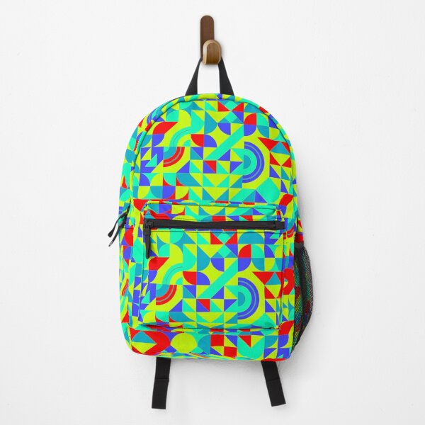 Item preview, geometric colorful patterns conceptual Art - Abstract Neo Geo graphic design designed and sold by Design Repo.