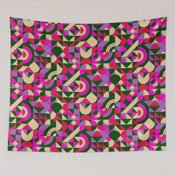 Item preview, geometric colorful patterns conceptual Art - Abstract Neo Geo graphic design designed and sold by Design Repo.