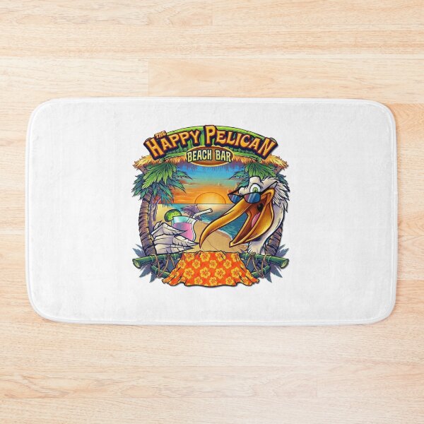 Item preview, The Happy Pelican Beach Bar T-Shirt designed and sold by iratsaimaseshop.