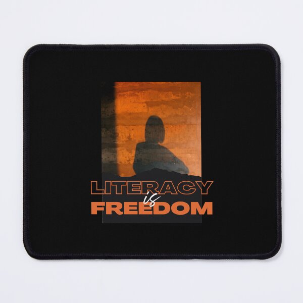 Item preview, Literacy is Freedom designed and sold by Pixelish.