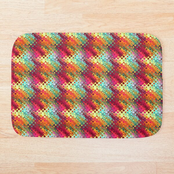 Item preview, Multi-colored Abstract Art Geometric Bubble Pattern Retro Vintage Graphic Design Organic Shapes  designed and sold by FortuneTee.