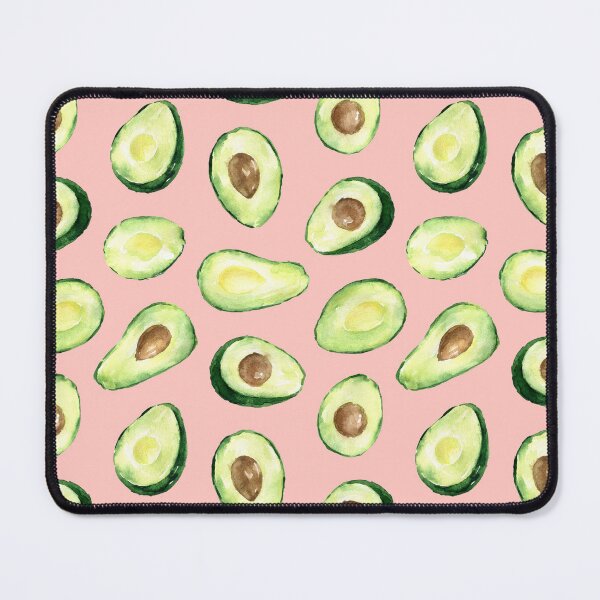 Item preview, Avocado's halves on a coral background designed and sold by alenaganzhela.
