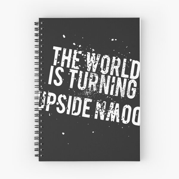 Item preview, The World is turning Upside Down - White designed and sold by Prometheus31.