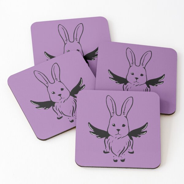 Item preview, bunny with wings, cute bunny lover designed and sold by XXgooddeedXX.