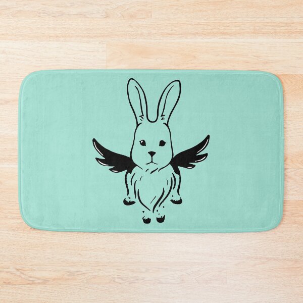 Item preview, bunny with wings, cute bunny lover designed and sold by XXgooddeedXX.