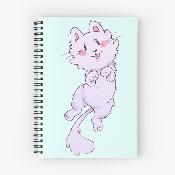 Item preview, Cute Fluffy Cat Drawing designed and sold by Pepper-Pod.