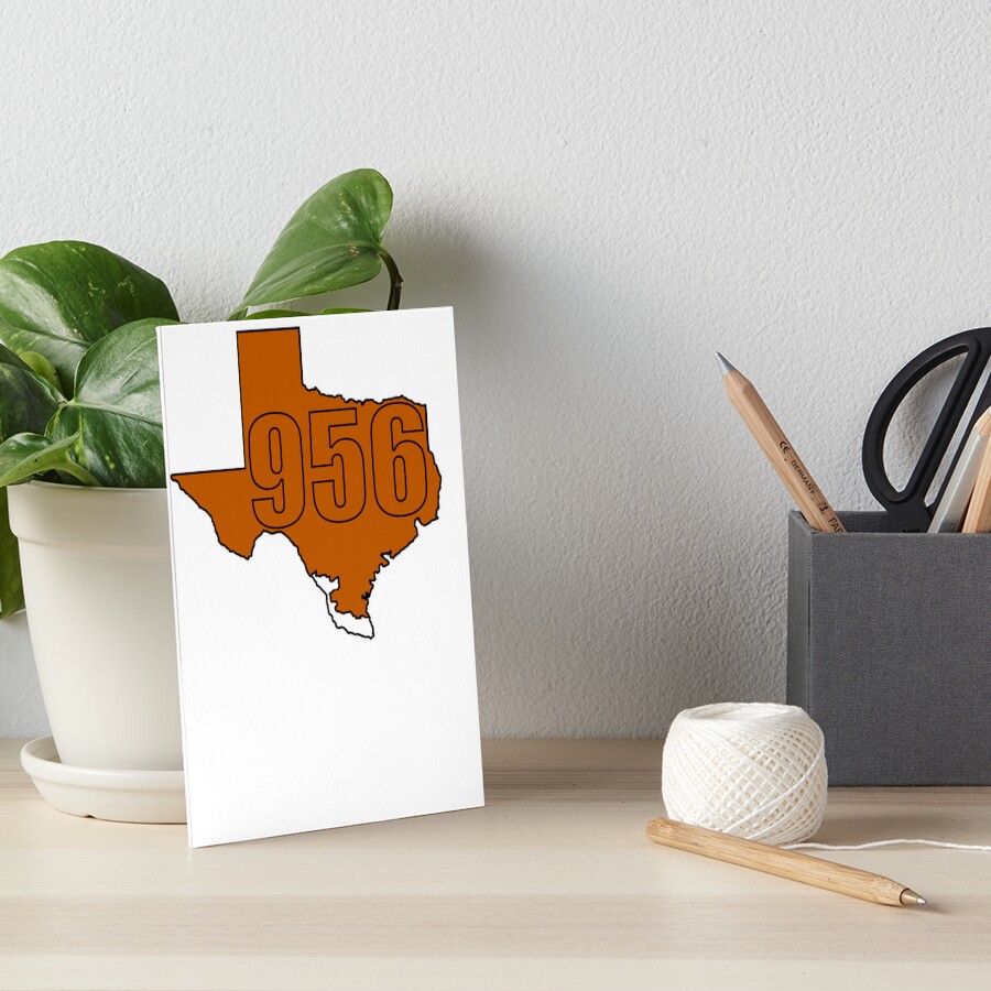 Texas State 956 956 Area Code Laredo TX Hometown Art Board texas-state-956-956-area-code-laredo-tx-hometown-art-board