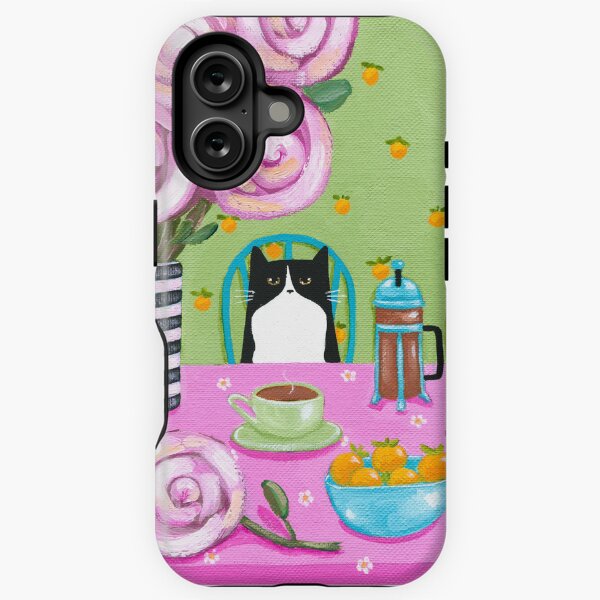 Item preview, French Press Coffee Cats designed and sold by KilkennyCat Art.