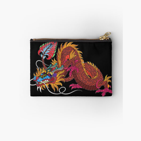 Item preview, Scarlet Dragon Mandala Colorful designed and sold by Parag's Travel Shop.