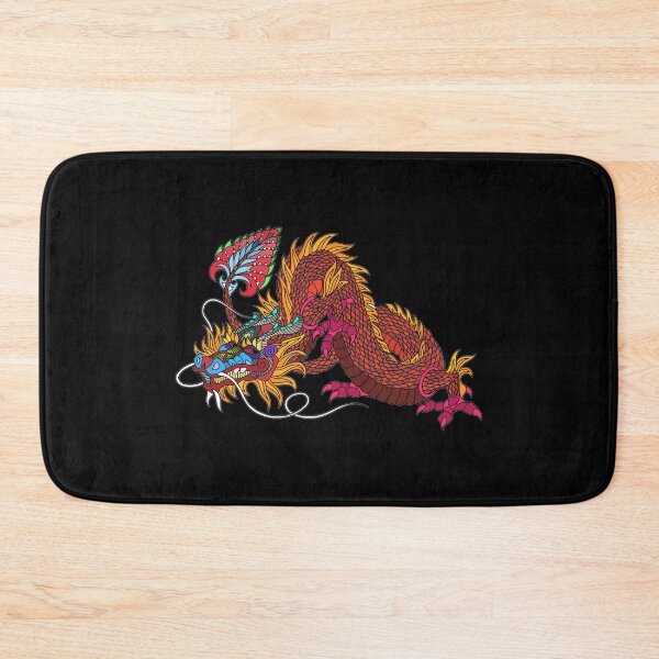 Item preview, Scarlet Dragon Mandala Colorful designed and sold by Parag's Travel Shop.