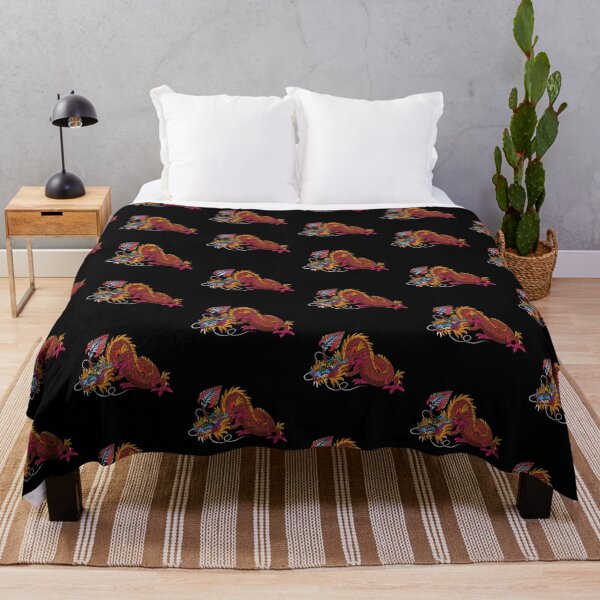 Item preview, Scarlet Dragon Mandala Colorful designed and sold by Parag's Travel Shop.
