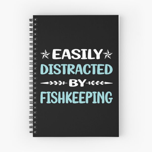 Item preview, Funny Easily Distracted Fishkeeping Fishkeeper Fish Keeping designed and sold by robinnacallanyi.