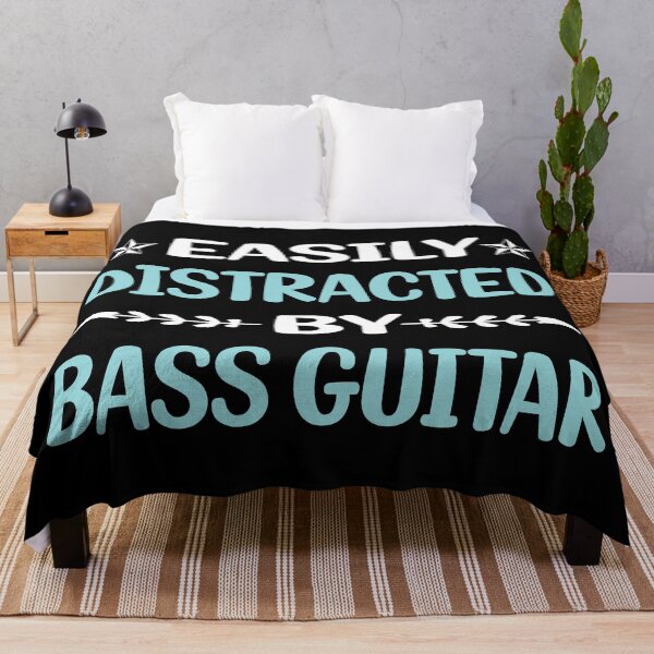 Item preview, Funny Easily Distracted Bass Guitar designed and sold by robinnacallanyi.