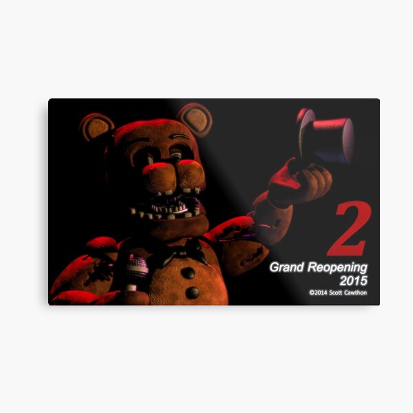 Five Nights at Freddy's 2 Grand Reopening Poster : r/fivenightsatfreddys