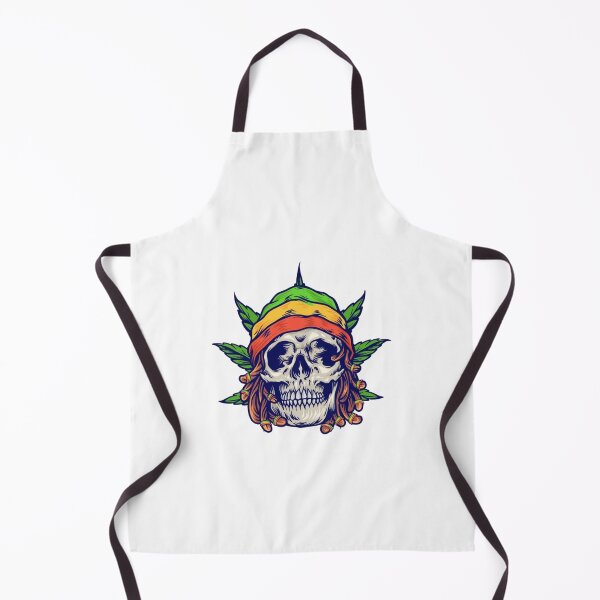 Item preview, Reggae Skull_White designed and sold by OrganicCharm.
