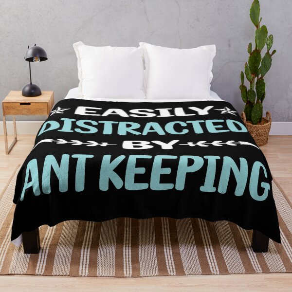 Item preview, Funny Easily Distracted Ant Keeping Ants Myrmecology Myrmecologist designed and sold by robinnacallanyi.