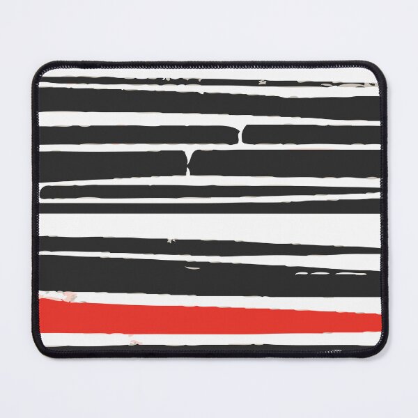Item preview, Abstract Black Red Stripe designed and sold by MyArt23.