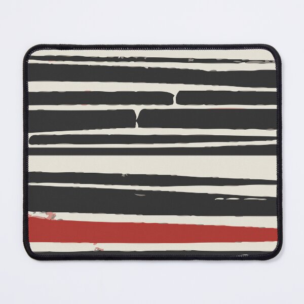 Item preview, Abstract Black Red Stripe designed and sold by MyArt23.