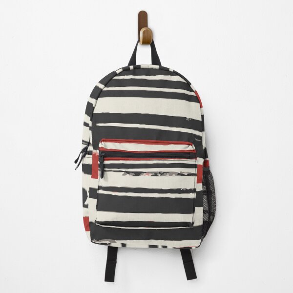 Item preview, Abstract Black Red Stripe designed and sold by MyArt23.
