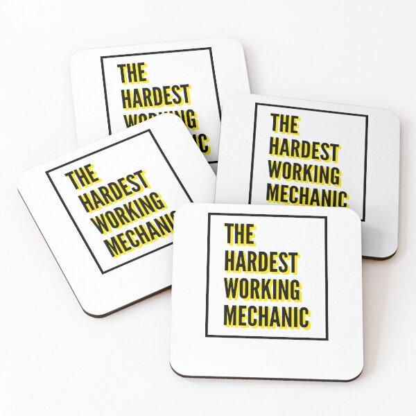 Item preview, The Hardest Working Mechanic Quote For The Best Mechanic At Work designed and sold by SVPOD.