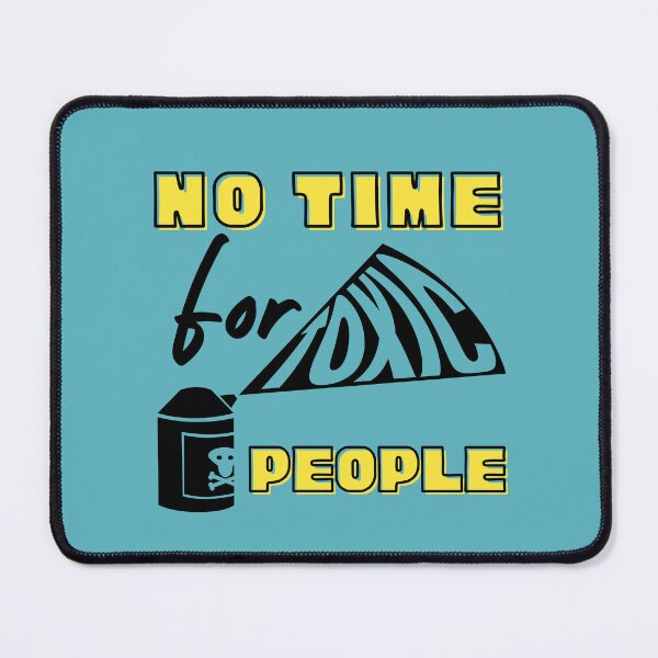 Aperçu de l'œuvre No Time For Toxic People - Letting Go Of Toxic People Quote créée et vendue par Hic21.