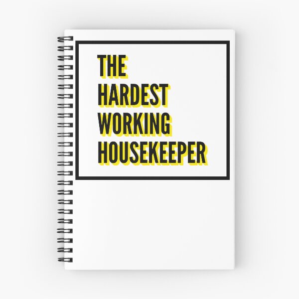 Item preview, The Hardest Working Housekeeper Quote For The Best Housekeeper At Work designed and sold by SVPOD.