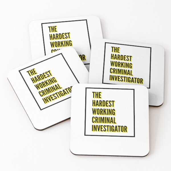 Item preview, The Hardest Working Criminal Investigator Quote For The Best Criminal Investigator At Work designed and sold by SVPOD.