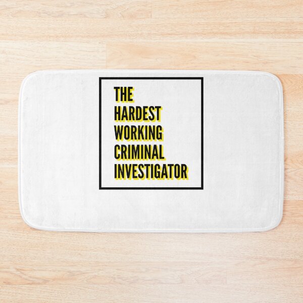 Item preview, The Hardest Working Criminal Investigator Quote For The Best Criminal Investigator At Work designed and sold by SVPOD.