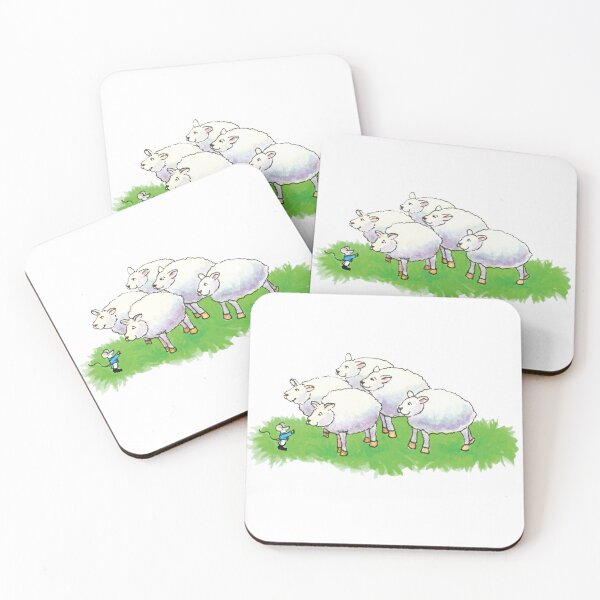 Item preview, "King Leo’s Palace Mouse Inviting Sheep" designed and sold by gigiamal.