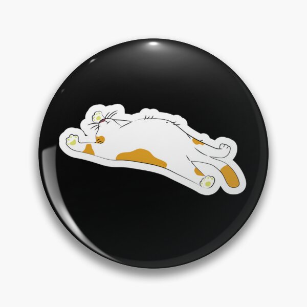 Item preview, lazy cat lying designed and sold by stokesk391.