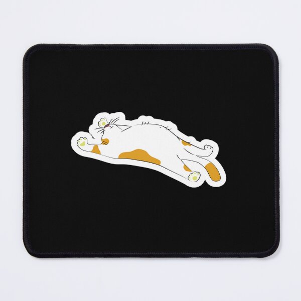 Item preview, lazy cat lying designed and sold by stokesk391.