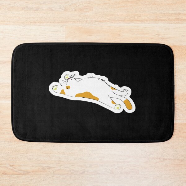 Item preview, lazy cat lying designed and sold by stokesk391.