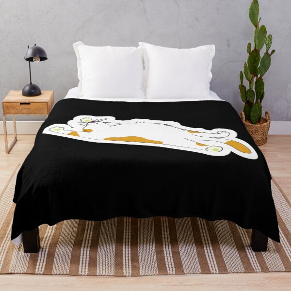 Item preview, lazy cat lying designed and sold by stokesk391.