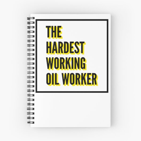 Item preview, The Hardest Working Oil worker Quote For The Best Oil worker At Work designed and sold by SVPOD.