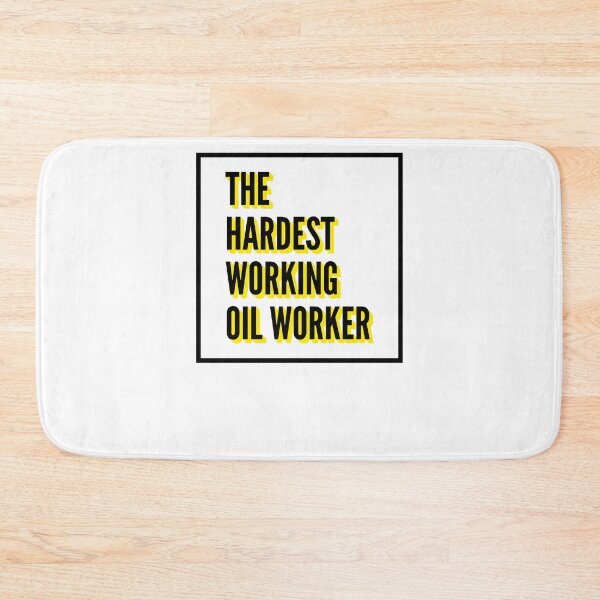 Item preview, The Hardest Working Oil worker Quote For The Best Oil worker At Work designed and sold by SVPOD.