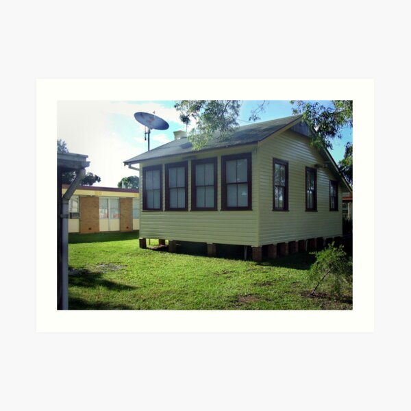 Country town school Art Print