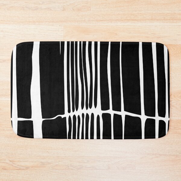 Item preview, Abstract Black and White Stripe designed and sold by MyArt23.