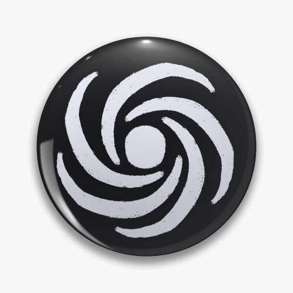 Item preview, Wormhole Symbol Button designed and sold by Cryptic-Design.