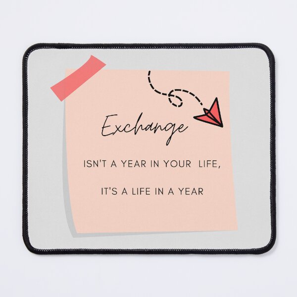 Item preview, Exchange student quote - Erasmus student ESN - Study abroad designed and sold by soniaaseguin.