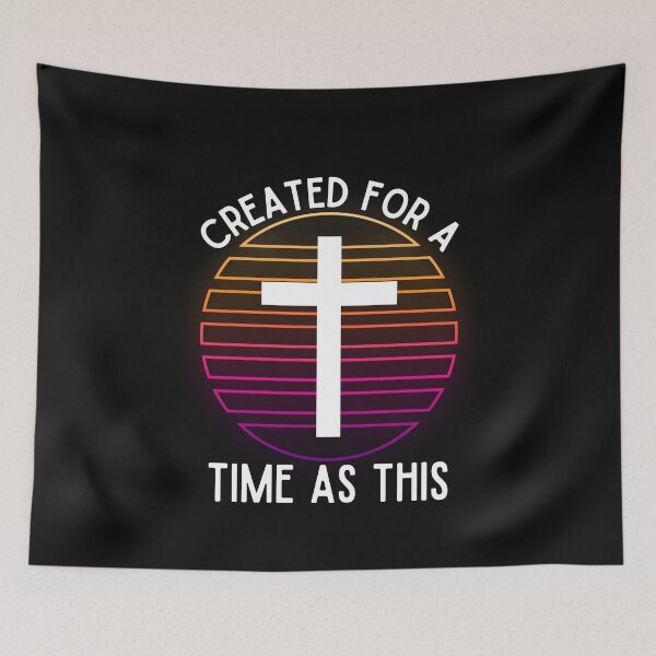 Item preview, Created For A Time As This Cross designed and sold by RedSparkle.