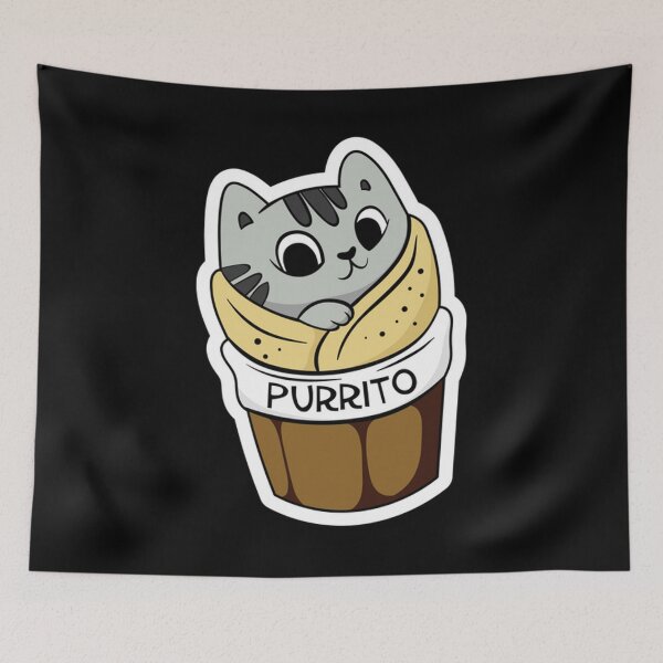 Item preview, purrito cat designed and sold by stokesk391.